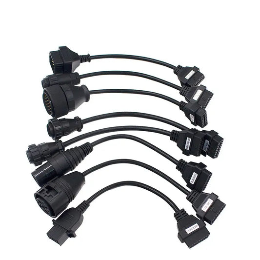 Full Set of Car and Truck cables for OBD2 Tools - OBD4